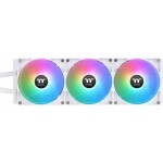 Refrigeración Líquida - Thermaltake TH420 V2 Ultra ARGB Snow - White - Radiador 420mm - 3 Fans 140mm - AMD AM4/AM5 | Intel LGA 1700/1851 - Imagen 6
