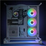 Refrigeración Líquida - Thermaltake TH420 V2 ARGB Snow - White - Radiador 420mm - 3 Fans 140mm - AMD AM4/AM5 | Intel LGA 1700/1851 - Imagen 7