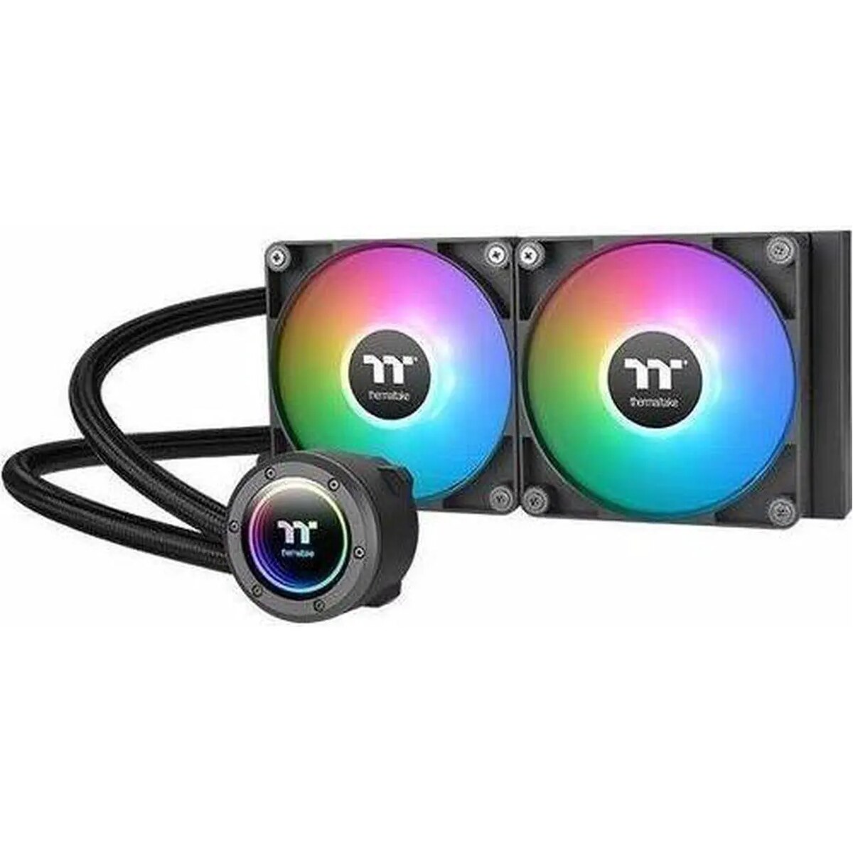 Refrigeración Líquida - Thermaltake TH240 ARGB Sync V2 - Black - Radiador 240mm - 2 Fans 120mm - AMD AM4/AM5 | Intel LGA1700/1851
