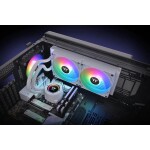 Refrigeración Líquida - Thermaltake TH280 V2 Snow - White - Radiador 280mm - 2 Fans 140mm - AMD AM4/AM5 | Intel LGA 1700/1851 - Imagen 11