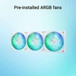 Refrigeración Líquida - ASUS Prime LC 360 - White - Radiador 360mm - 3 Fans 120mm - AMD AM4/AM5 | Intel LGA 1700/1851 - Imagen 11