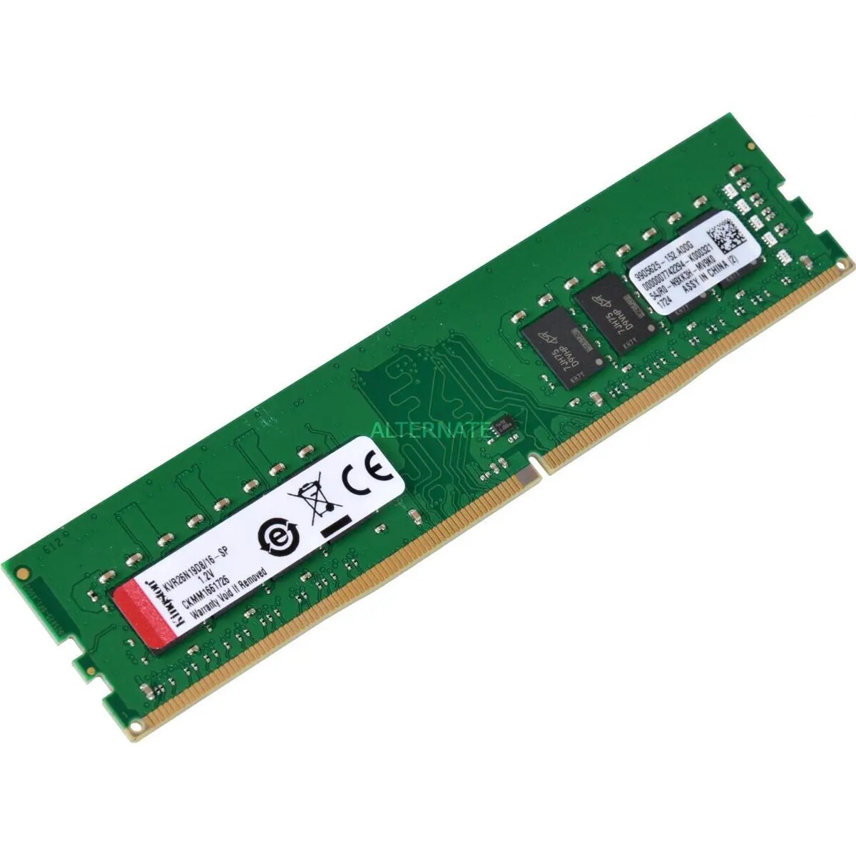 Memoria RAM Kingston ValueRAM 16GB (1 x 16GB) 288-Pin PC RAM DDR4 3200 Mhz CL22