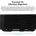 Refrigeración Líquida - Lian Li Hydroshift II-C 360CL - White - Radiador 360mm - 3 Fans 120mm - AMD AM4/AM5 | Intel LGA 1700/1851 - Imagen 5