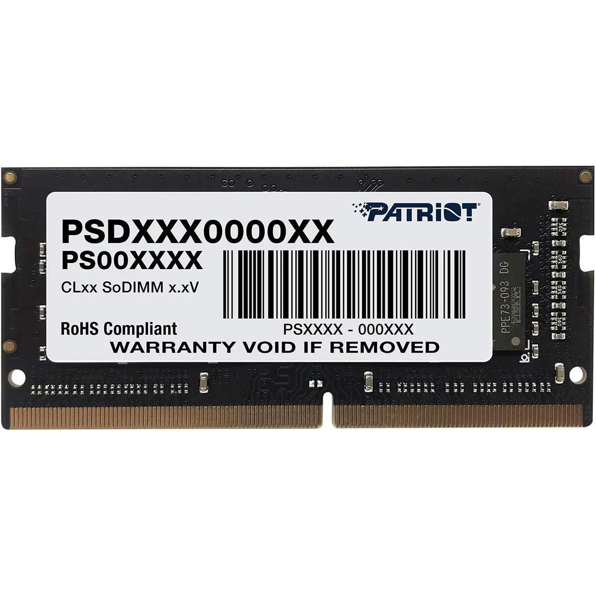 Memoria RAM Laptop Patriot Signature Line 16 GB (1 x 16 GB) 260-Pin SODIMM DDR4 2400 MHz CL17