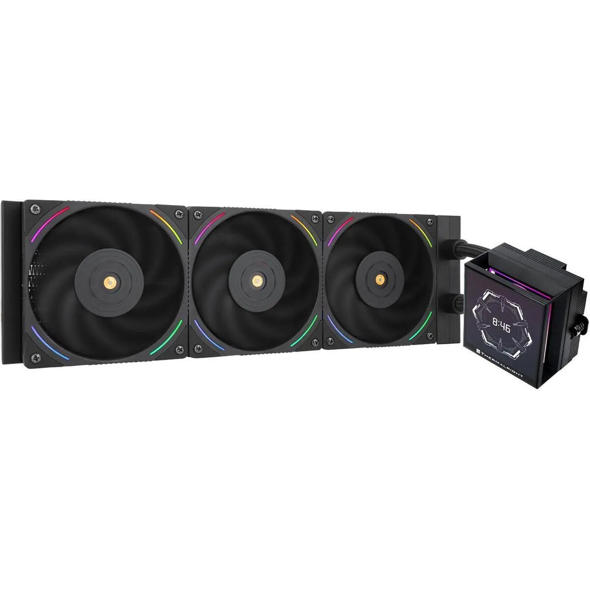 Refrigeración Líquida - Thermalright Hyper Vision 360 - Black - Radiador 360mm - 3 Fans 120mm - AMD AM4/AM5 | Intel LGA 1700/1851