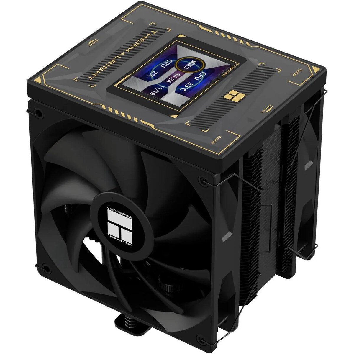 Disipador - Thermalright Burst Assassin 120 Vision - Black - Radiador N/D - 1 Fans 120mm - AMD AM4/AM5 | Intel LGA 1700/1851