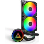 Refrigeración Líquida - Montech LightFlow ARGB 240 - Black - Radiador 240mm - 2 Fans 120mm - AMD AM4/AM5 | Intel LGA 1700/1851 - Imagen 2