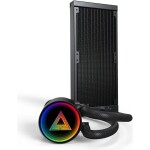 Refrigeración Líquida - Montech LightFlow ARGB 240 - Black - Radiador 240mm - 2 Fans 120mm - AMD AM4/AM5 | Intel LGA 1700/1851 - Imagen 4