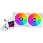 Refrigeración Líquida - Lian Li Galahad II LCD 280 - White - Radiador 280mm - 2 Fans 140mm - AMD AM4/AM5 | Intel LGA 1700/1851 - Imagen 8