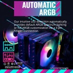 Disipador - Cooler Master Hyper 620S - Black - Radiador N/D - 2 Fans 120mm - AMD AM4/AM5 | Intel LGA 1700/1851 - Imagen 2
