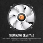 Disipador - Thermaltake Gravity A2 - White - Radiador N/D - 1 Fan 92mm - AMD AM4/AM5 | Intel LGA 1700/1851 - Imagen 2