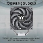 Disipador - Thermaltake TOUGHAIR 510 - Black - Radiador N/D - 2 Fans 120mm - AMD AM4/AM5 | Intel LGA 1700/1851 - Imagen 2