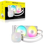 Refrigeración Líquida - Corsair Nautilus 240 RS - White - Radiador 240mm - 2 Fans 120mm - AMD AM4/AM5 | Intel LGA 1700/1851 - Imagen 16