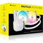 Refrigeración Líquida - Corsair Nautilus 240 RS - White - Radiador 240mm - 2 Fans 120mm - AMD AM4/AM5 | Intel LGA 1700/1851 - Imagen 17