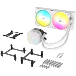 Refrigeración Líquida - Corsair Nautilus 240 RS - White - Radiador 240mm - 2 Fans 120mm - AMD AM4/AM5 | Intel LGA 1700/1851 - Imagen 13