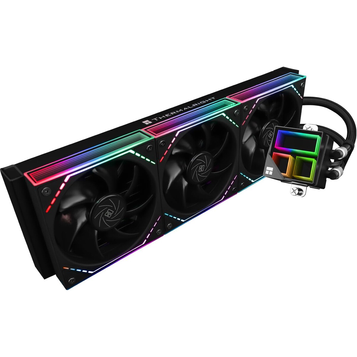 Refrigeración Líquida - Thermalright Frozen Infinity 360 - Black - Radiador 360mm - 3 Fans 120mm - AMD AM4/AM5 | Intel LGA 1700/1851