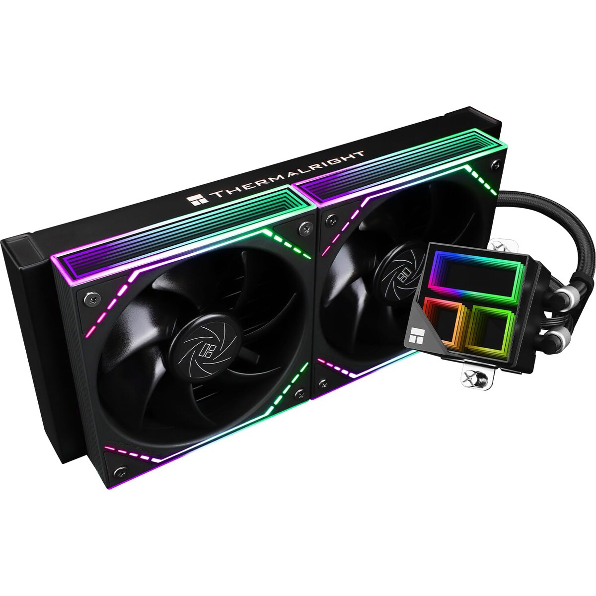 Refrigeración Líquida - Thermalright Frozen Infinity 240 - Black - Radiador 240mm - 2 Fans 120mm - AMD AM4/AM5 | Intel LGA 1700/1851