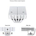 Disipador - Thermalright SI-100 ARGB - White - Radiador 120mm - 1 Fans 120mm - AMD AM4/AM5 | Intel LGA 1700/1851 - Imagen 6