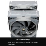 Disipador - Thermalright FC140 - Black - Radiador 140mm - 2 Fans 120mm/140mm - AMD AM4/AM5 | Intel LGA 1700/1851 - Imagen 3