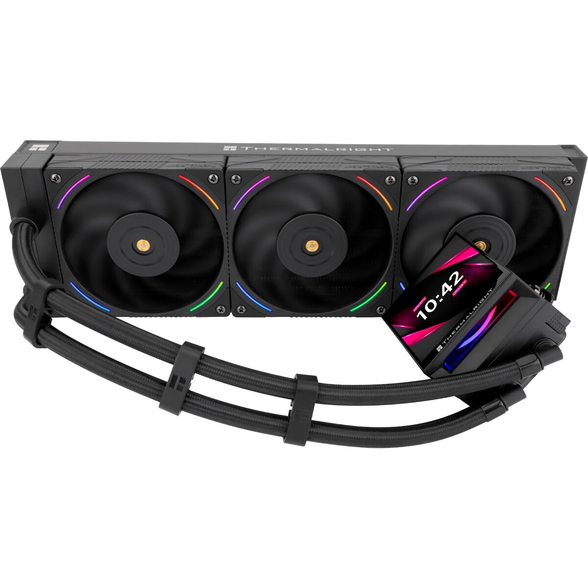 61ZODcDbrvL._SL1500__square Refrigeración Líquida - Thermalright Hyper Vision 360 - Black - Radiador 360mm - 3 Fans 120mm - AMD AM4/AM5 | Intel LGA 1700/1851 - Imagen 1