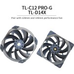 Disipador - Thermalright FC140 - Black - Radiador 140mm - 2 Fans 120mm/140mm - AMD AM4/AM5 | Intel LGA 1700/1851 - Imagen 5