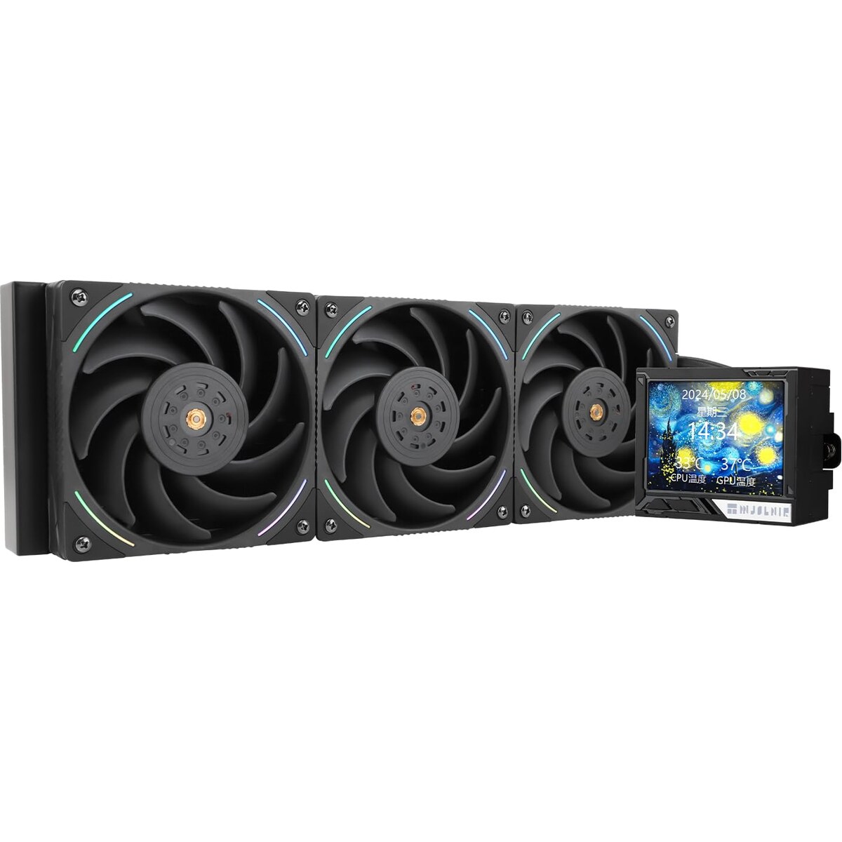 Refrigeración Líquida - Thermalright Mjolnir Vision 360 - Black - Radiador 360mm - 3 Fans 120mm - AMD AM4/AM5 | Intel LGA 1700/1851