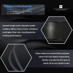 Refrigeración Líquida - Thermalright Hyper Vision 360 - Black - Radiador 360mm - 3 Fans 120mm - AMD AM4/AM5 | Intel LGA 1700/1851 - Imagen 4