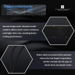 Refrigeración Líquida - Thermalright CORE Vision 360 - Black - Radiador 360mm - 3 Fans 120mm - AMD AM5 | Intel LGA 1700/1851 - Imagen 3