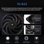 Refrigeración Líquida - Thermalright Elite Vision 360 - Black - Radiador 360mm - 3 Fans 120mm - AMD AM4/AM5 | Intel LGA 1700/1851 - Imagen 5