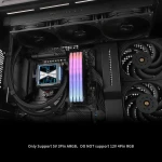 Refrigeración Líquida - Thermalright FW PRO 360 - Black - Radiador 360mm - 3 Fans 120mm - AMD AM4/AM5 | Intel LGA 1700/1851 - Imagen 6