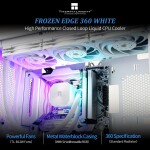 Refrigeración Líquida - Thermalright Frozen Edge 360 - White - Radiador 360mm - 3 Fans 120mm - AMD AM4/AM5 | Intel LGA 1700/1851 - Imagen 2