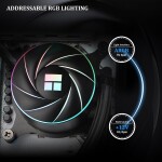 Refrigeración Líquida - Thermalright Aqua Elite 360 - Black - Radiador 360mm - 3 Fans 120mm - AMD AM4/AM5 | Intel LGA 1700/1851 - Imagen 4