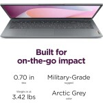 Lenovo IdeaPad Slim 3i 15.6" FHD –  Intel Core i3 N305 – 8GB LPDDR5 – 128GB SSD - Imagen 6