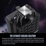 Disipador - Thermaltake ASTRIA 400 - Black - Radiador N/D - 1 Fan 120mm - AMD AM4/AM5 | Intel LGA 1700/1851 - Imagen 5