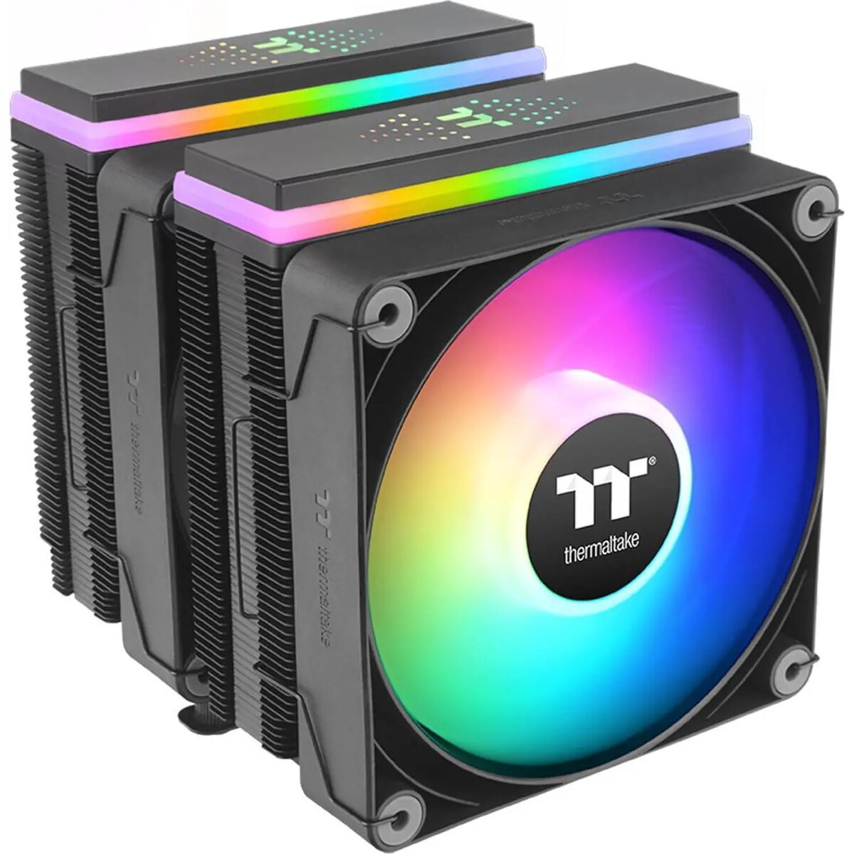 Disipador - Thermaltake ASTRIA 600 - Black - Radiador N/D - 2 Fans 120mm - AMD AM4/AM5 | Intel LGA 1700/1851