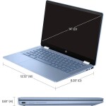 HP 2 in 1 14" FHD Touch Screen – Intel Processor N100  – 4GB DDR4 – 64GB eMMC - Imagen 4