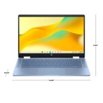 HP 2 in 1 14" FHD Touch Screen – Intel Processor N100  – 4GB DDR4 – 64GB eMMC - Imagen 2