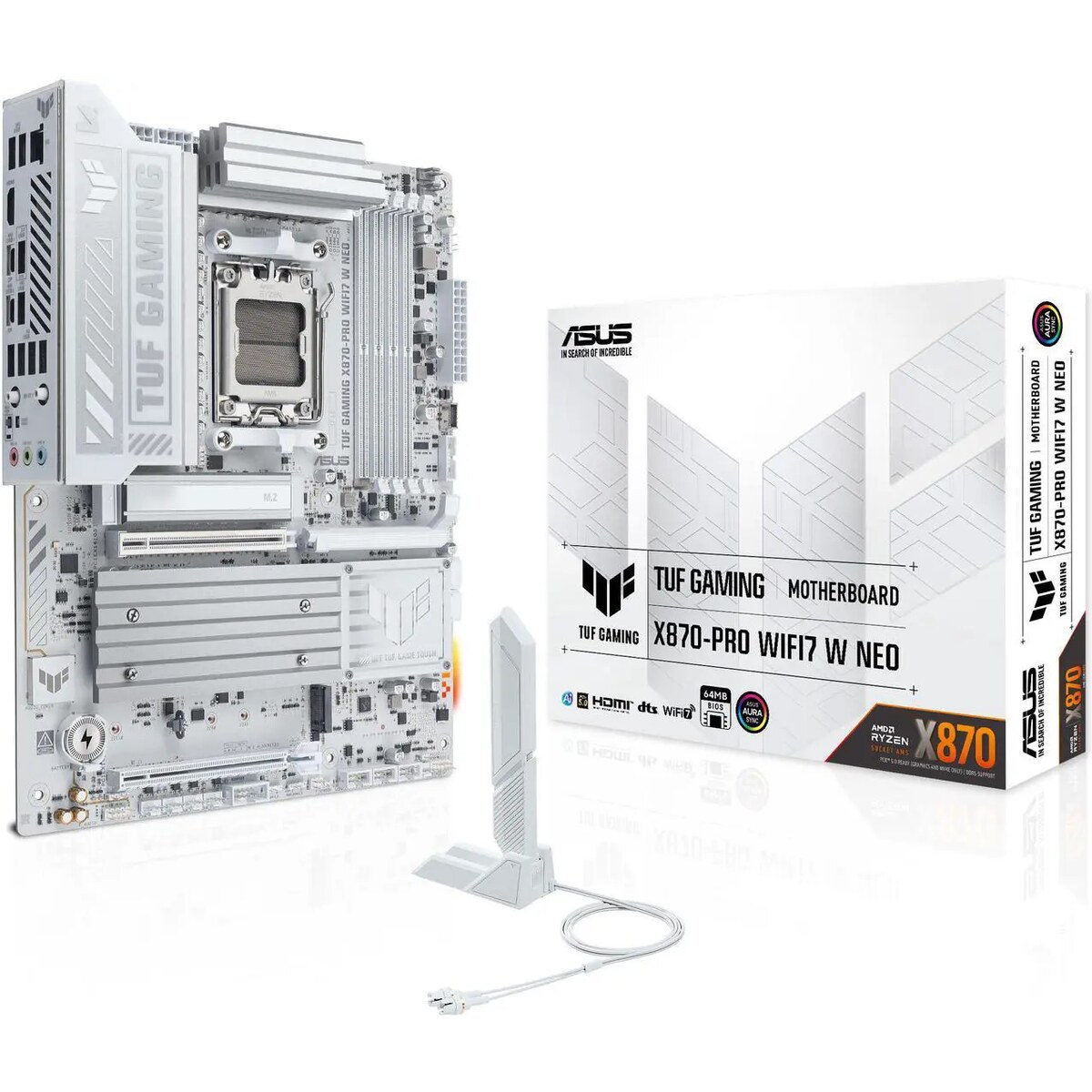 Motherboard ASUS TUF GAMING X870-PRO WIFI7 W NEO Socket AM5 ATX