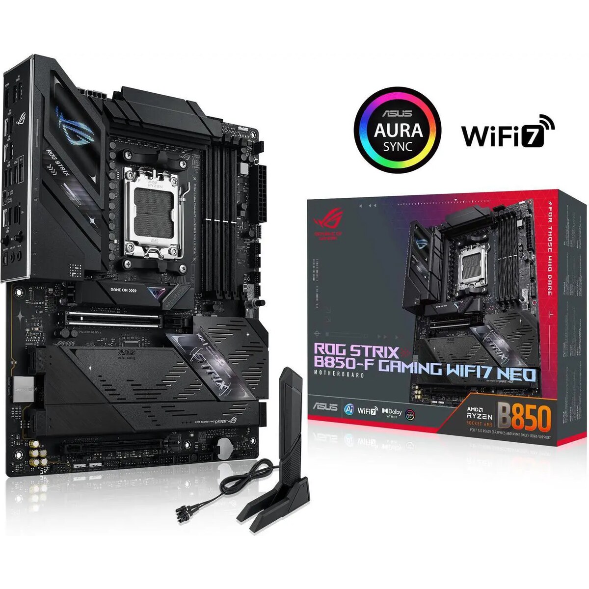 Motherboard ASUS ROG Strix B850-F GAMING WIFI7 NEO Socket AM5 ATX