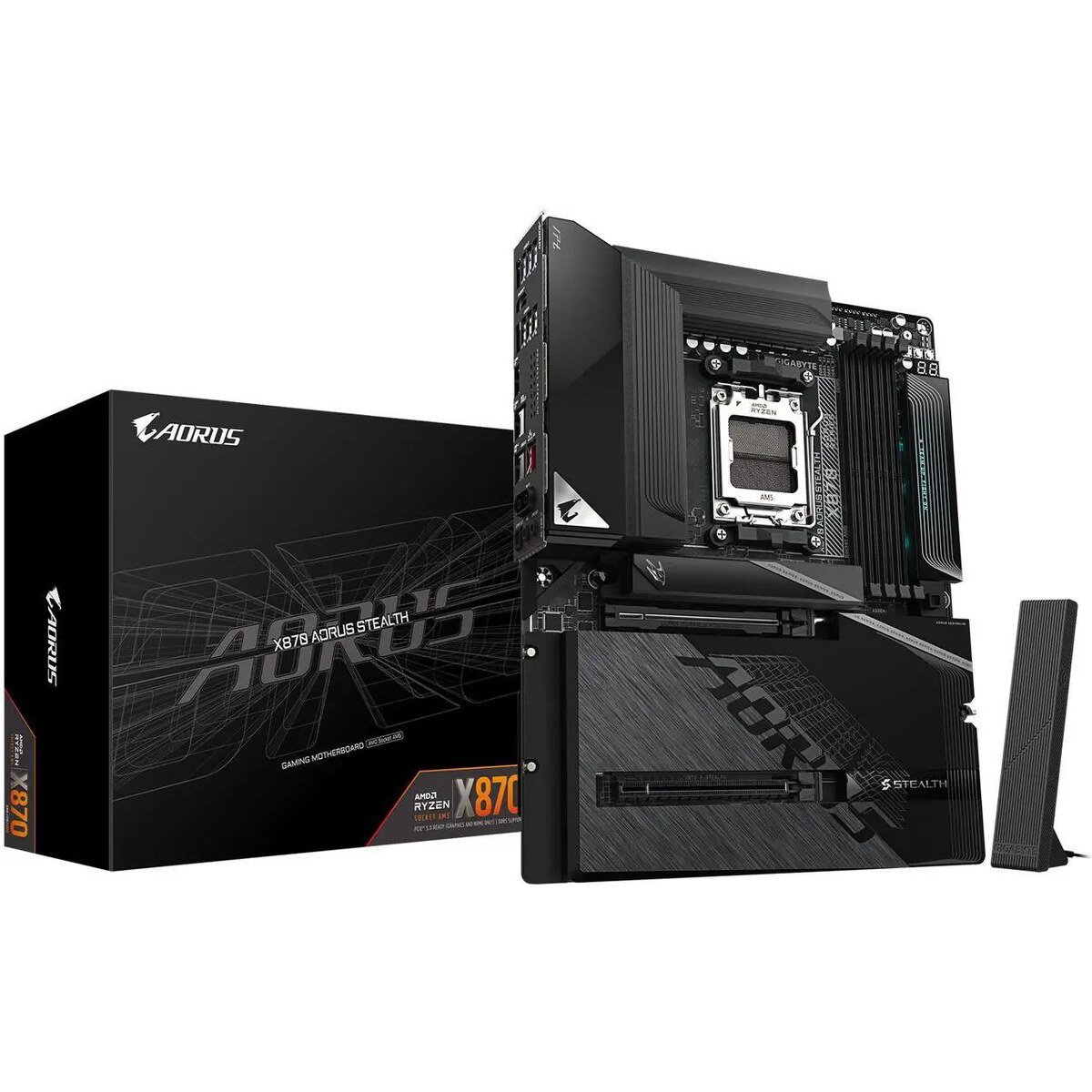 Motherboard GIGABYTE X870 AORUS STEALTH Socket AM5 ATX