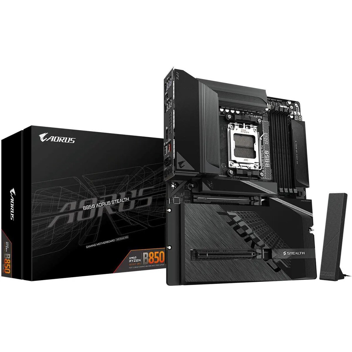 Motherboard GIGABYTE B850 AORUS STEALTH Socket AM5 ATX