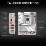 Motherboard GIGABYTE X870 AORUS ELITE X3D ICE Socket AM5 ATX - Imagen 3