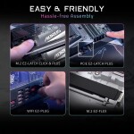 Motherboard GIGABYTE X870 AORUS ELITE X3D ICE Socket AM5 ATX - Imagen 4