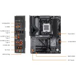 Motherboard GIGABYTE B840 EAGLE WIFI6E Socket AM5 ATX - Imagen 8