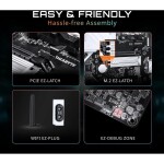 Motherboard GIGABYTE B840M GAMING PLUS WIFI6E Socket AM5 Micro ATX - Imagen 4