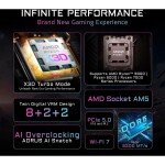 Motherboard GIGABYTE B850M EAGLE WIFI7 Socket AM5 Micro ATX - Imagen 2