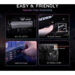 Motherboard GIGABYTE H810M G WIFI6 GEN5 Socket LGA1851 Micro ATX - Imagen 3