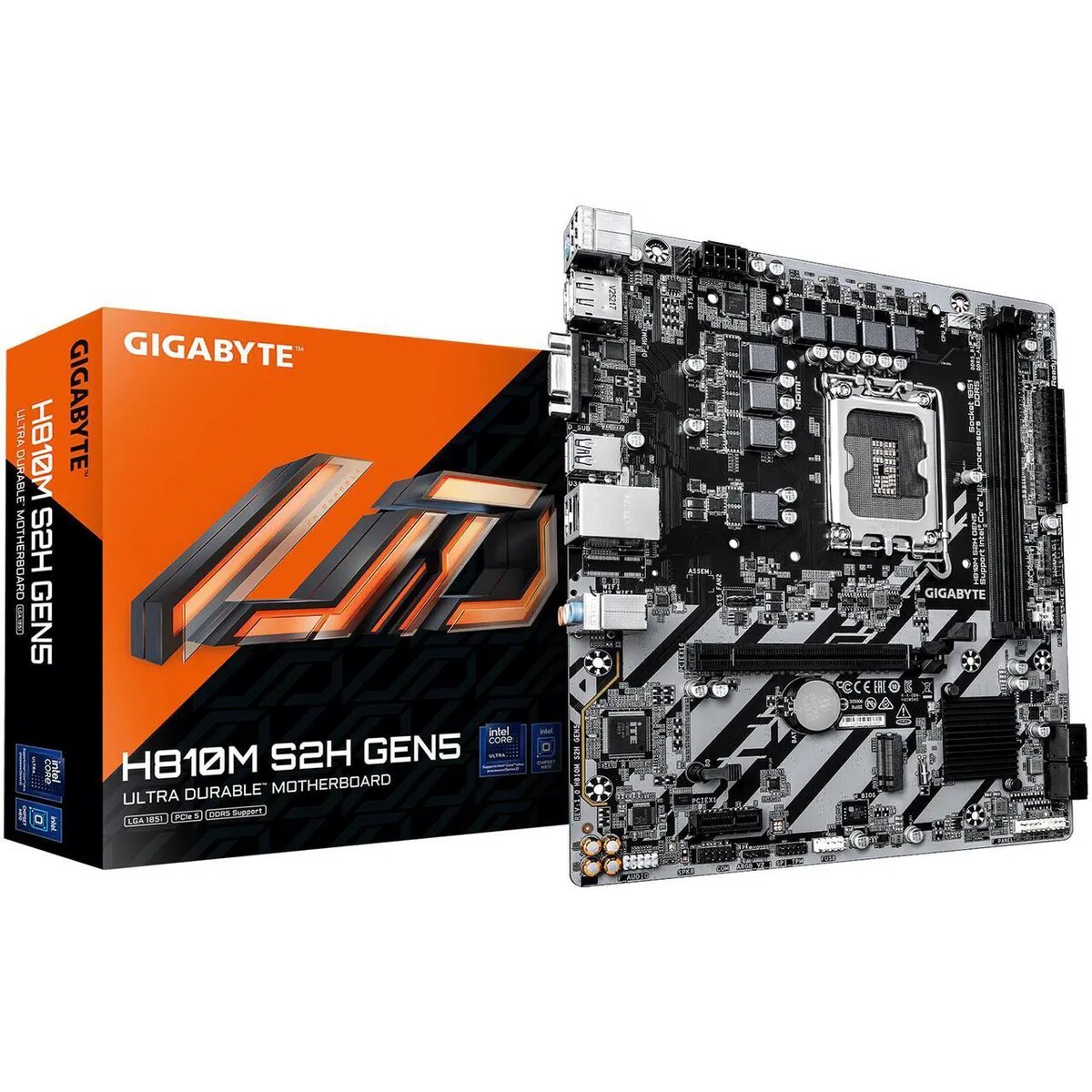 Motherboard GIGABYTE H810M S2H GEN5 Socket LGA 1851 Micro ATX