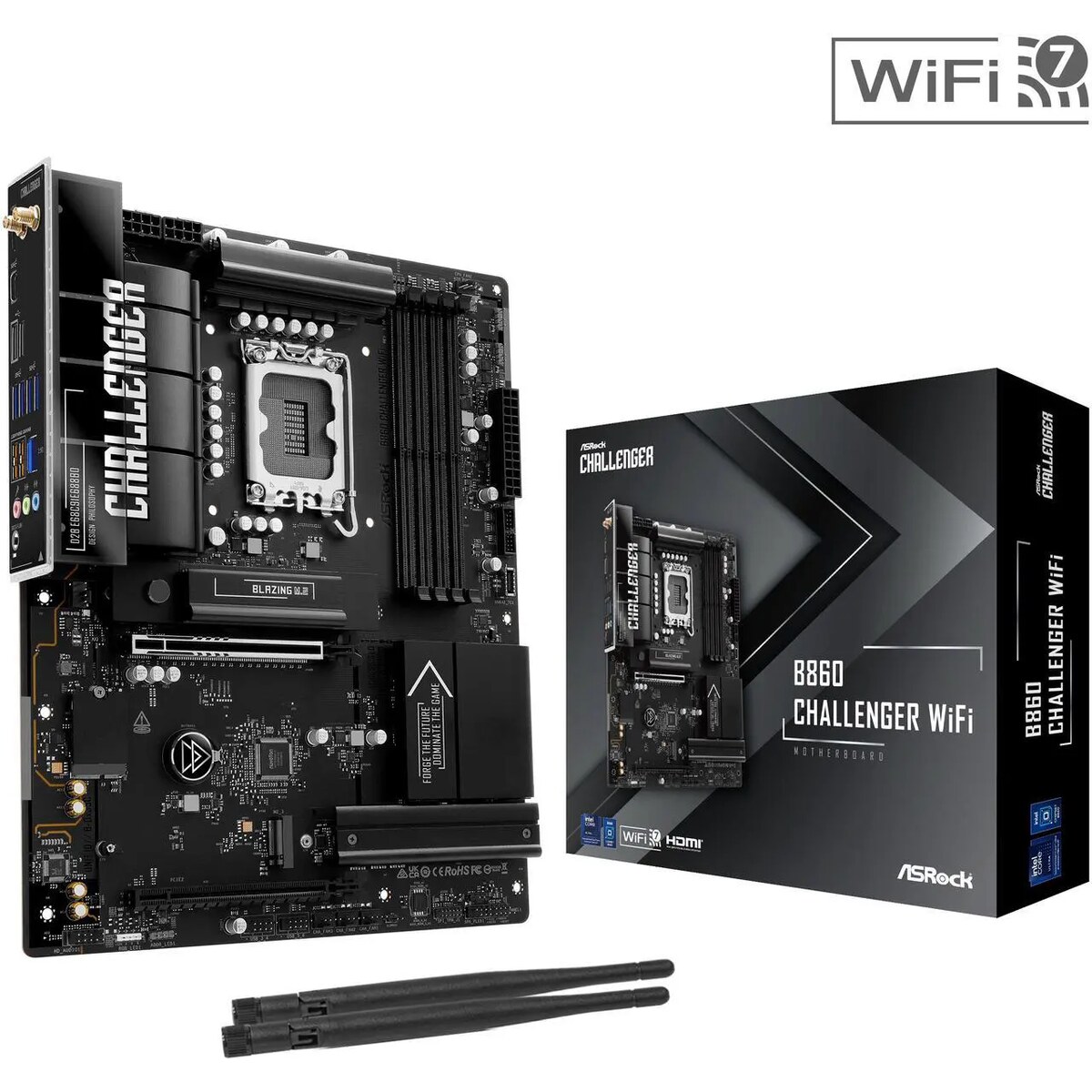 Motherboard ASRock B860 Challenger WiFi Socket LGA1851 ATX