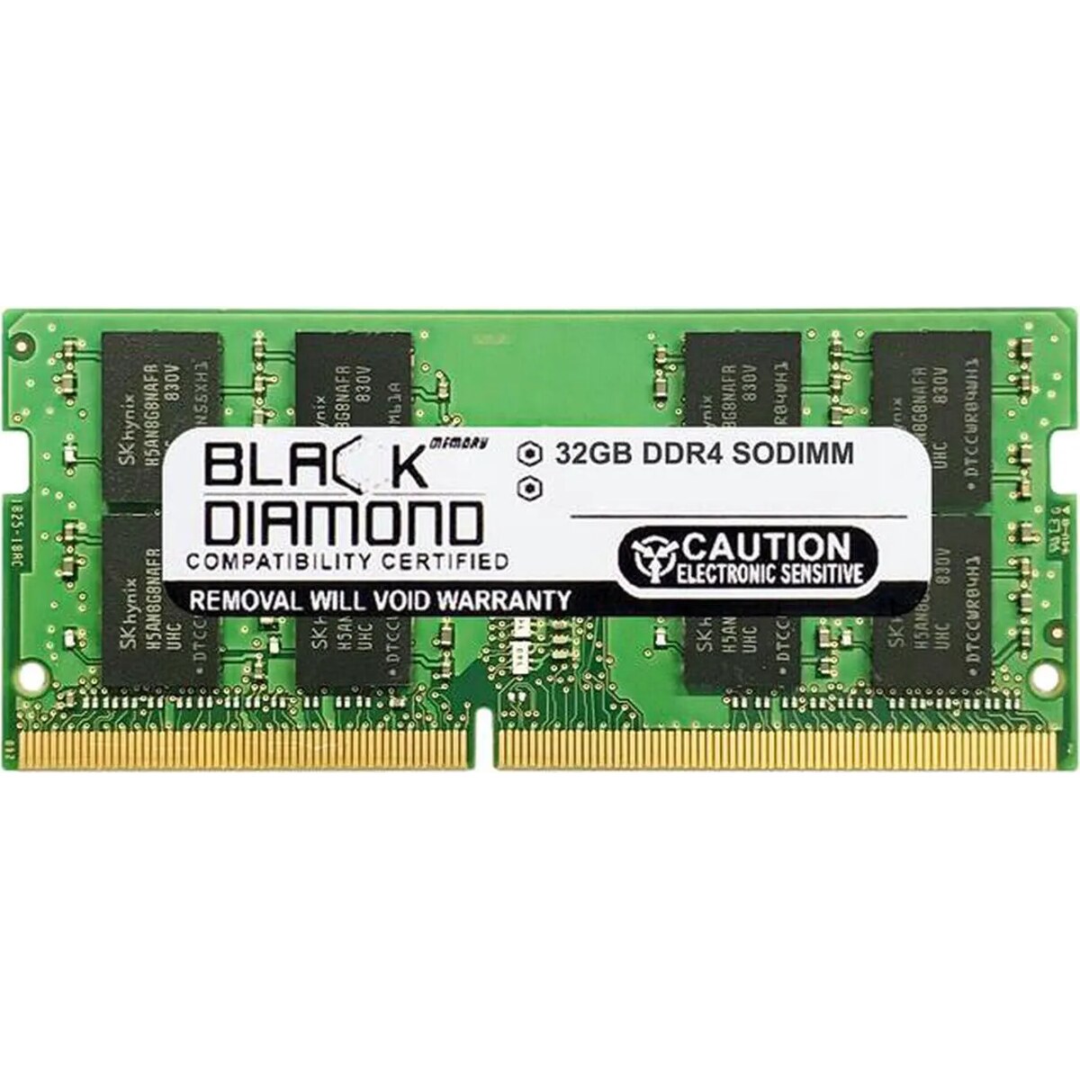 Memoria RAM Laptop Black Diamond Memory BD32G2666MQN28 32GB 260-Pin DDR4 2666 Mhz CL19